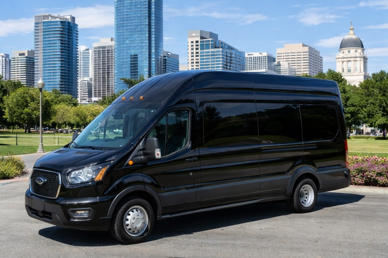 1-14 Passenger Brand New Shuttle Van